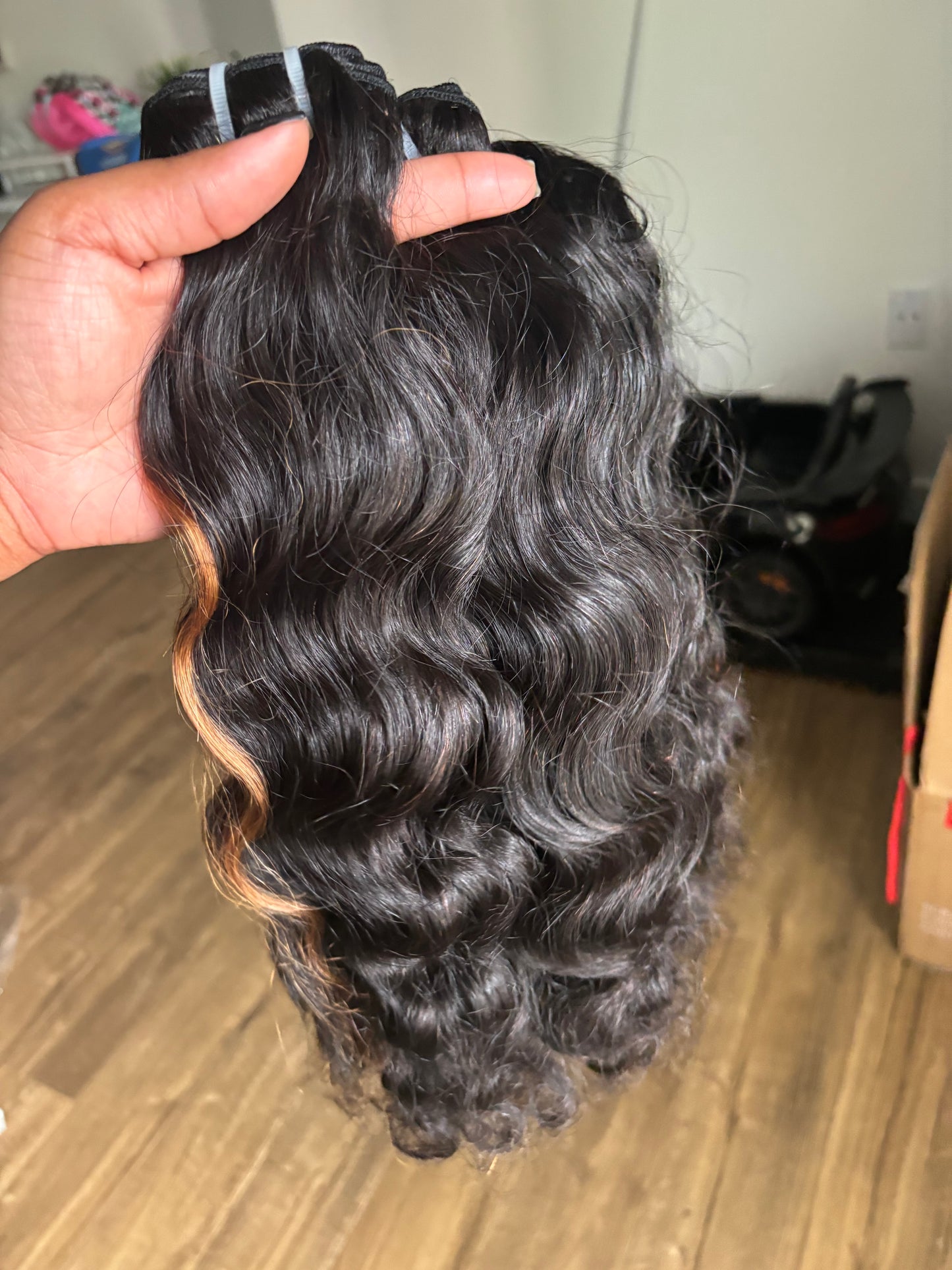 TESTER Raw curly bundles !!