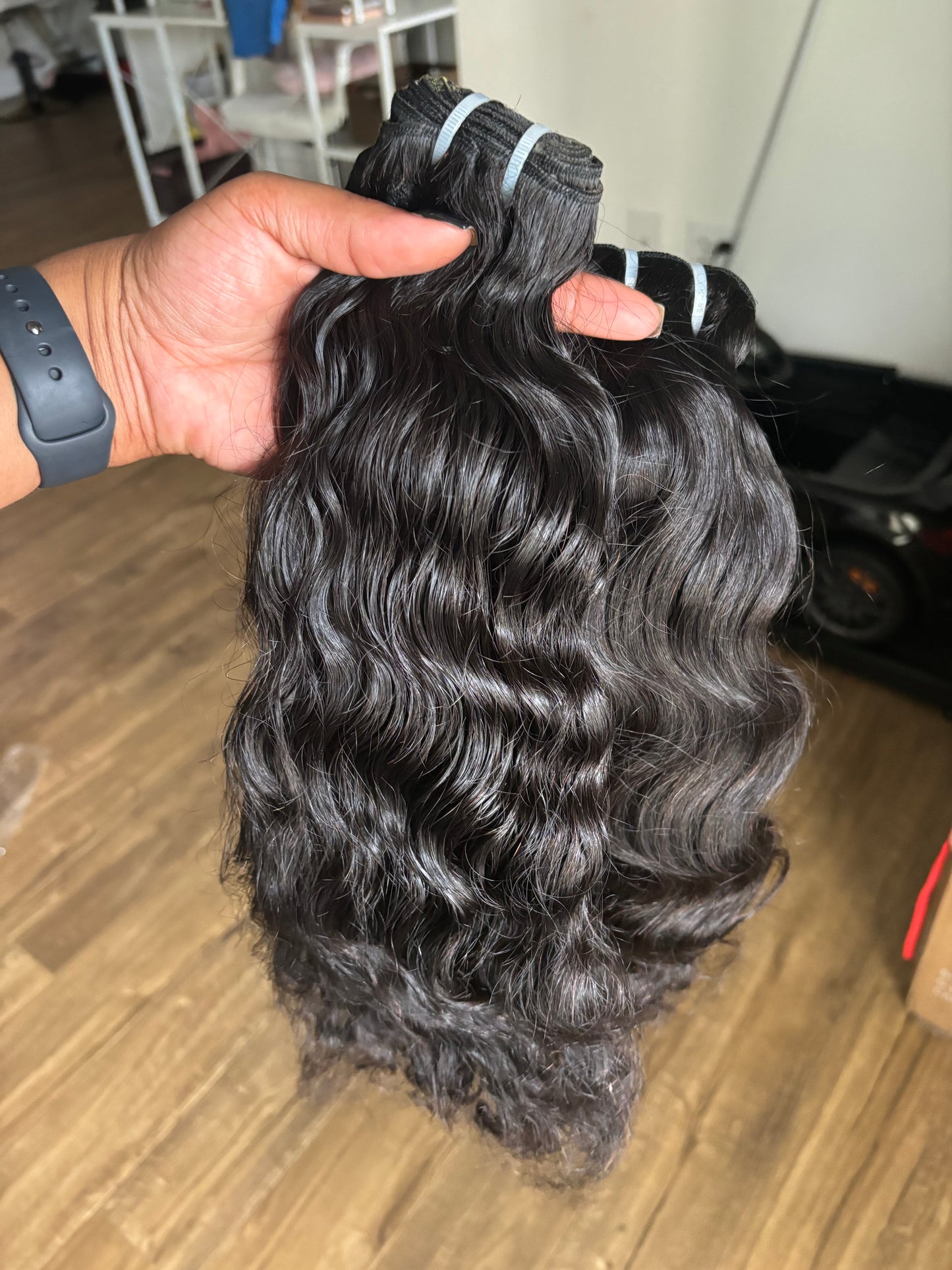 TESTER Raw curly bundles !!
