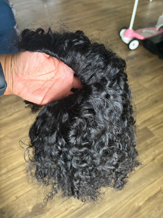 V PART wig unit ! 18 inches